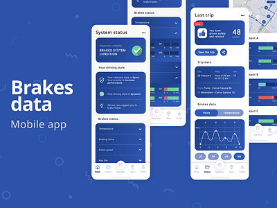 Brakes data Mobile app