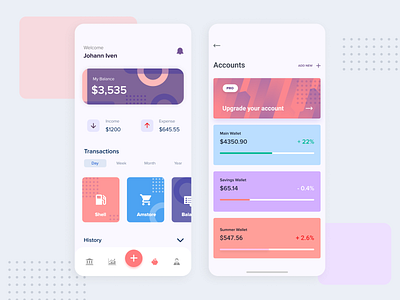 Mobile wallet Banking App