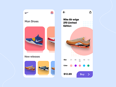 Sneakers Shop Concept Mobile App concept app design dribbble app figma ios ios mobile app market nike nike air shop sketch sneaker store ui ux ui ux design uidesign