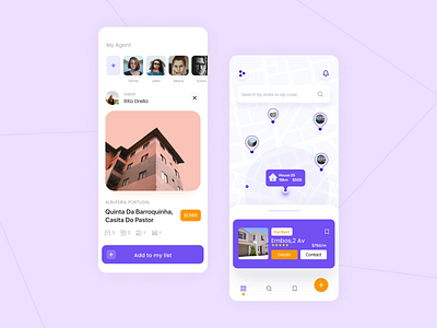 Renova - Rental travel app bed and breakfast concept app estate figma guests home house ios mobile app minimal mobile mobile design ofspace property realestate rental rentals travel vacation vacation rental
