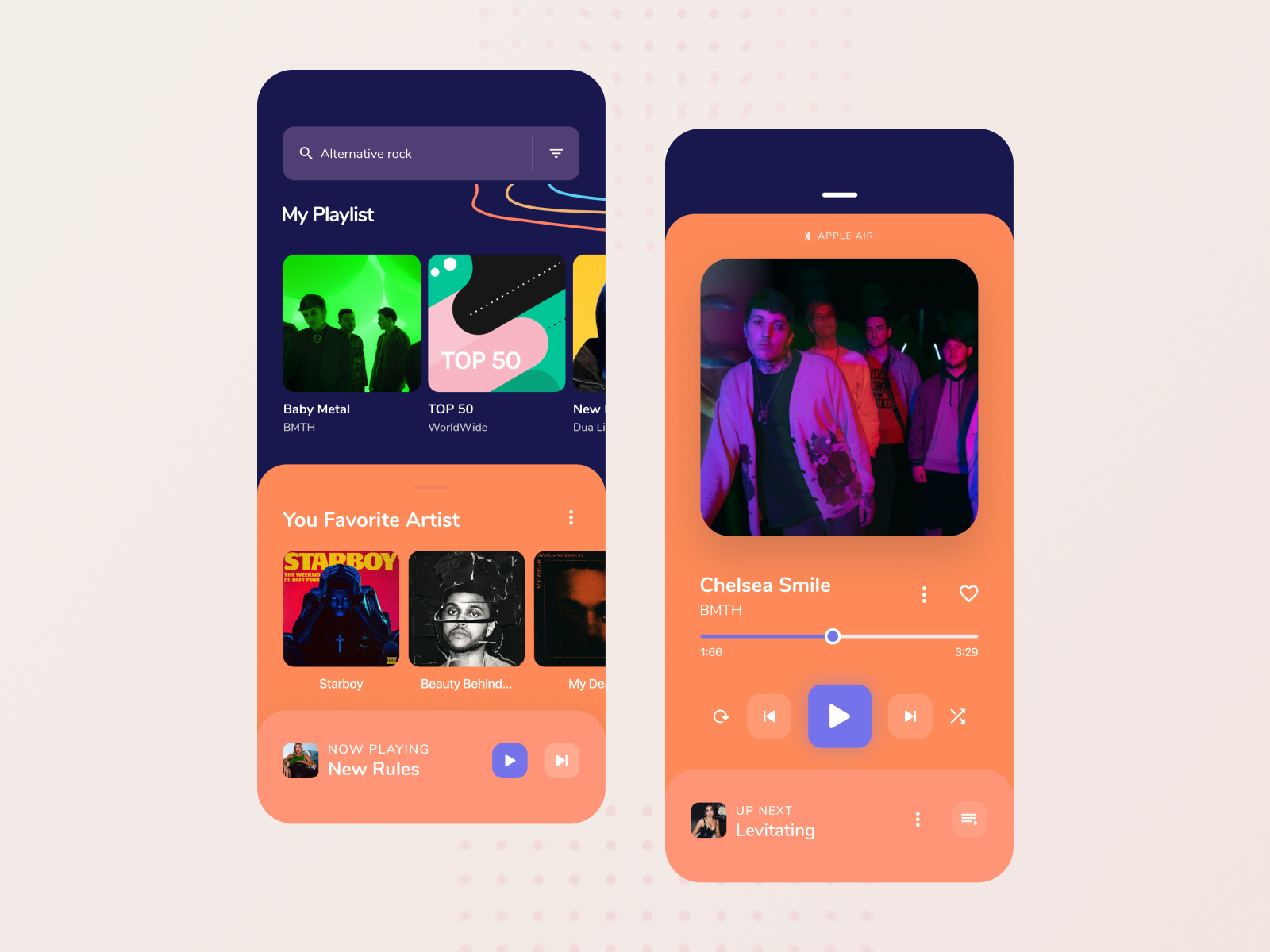 Zoun Digital Music Mobile Interface by Ivan Ilchenko on Dribbble
