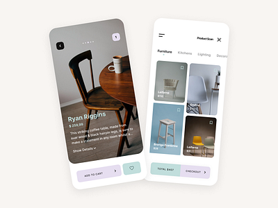 Furniture showcase | Mobile interface concept app design dribbble app e commerce figma furniture house ios mobile app room shop shoppingapp showroom ui ui ux design uidesign uxdesign