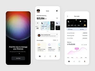 Fintech - Mobile app app design bank bank app banking concept figma finance finance app finances financial mobile mobile app mobile app design money app product design transactions