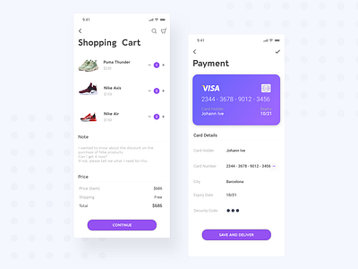 Selms Mobile Store Concept cart concept art design ecommerce ios 12 ios mobile app payment form shoes shop app shop design shopping app uidesign ux design