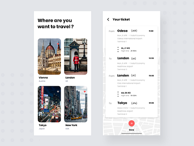 Flypoint concept app design dribbble app dribbble best shot ios ios mobile app muzli ticket app travel ui ui ux design uidesign