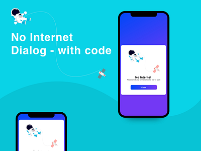 Android Internet Message with Code android app app design flat illustration ios minimal modern