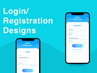 Free Login Registration Design for Android android app android login app design login modern registration xml design