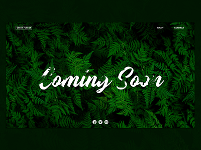 Green Forest - Website Design