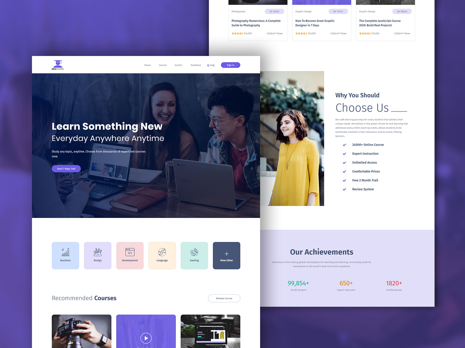 Web Design - Online Course by Ronak Rathod on Dribbble