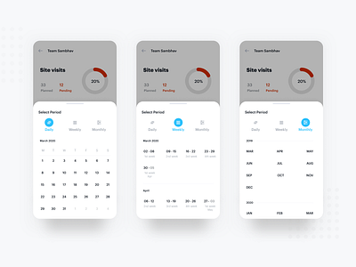 Date Picker app calander design experience interaction interface mobile picker ui ux workflow