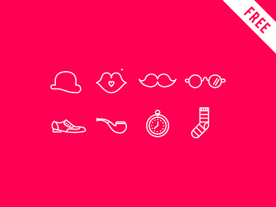 Dandy Icons - FREE DOWNLOAD dandy download free freebies icon