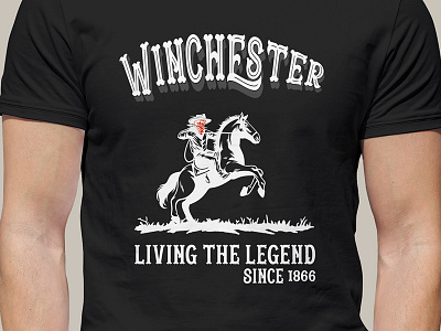 Winchester living the legend tshirt