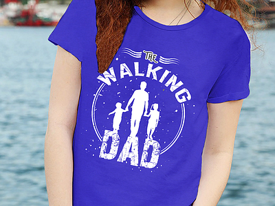 The walking dad Tshirt