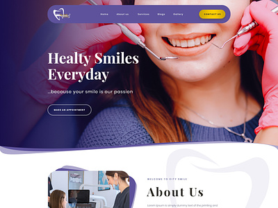 Dentist Clinic Website