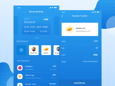 First Debut, Banking Apps