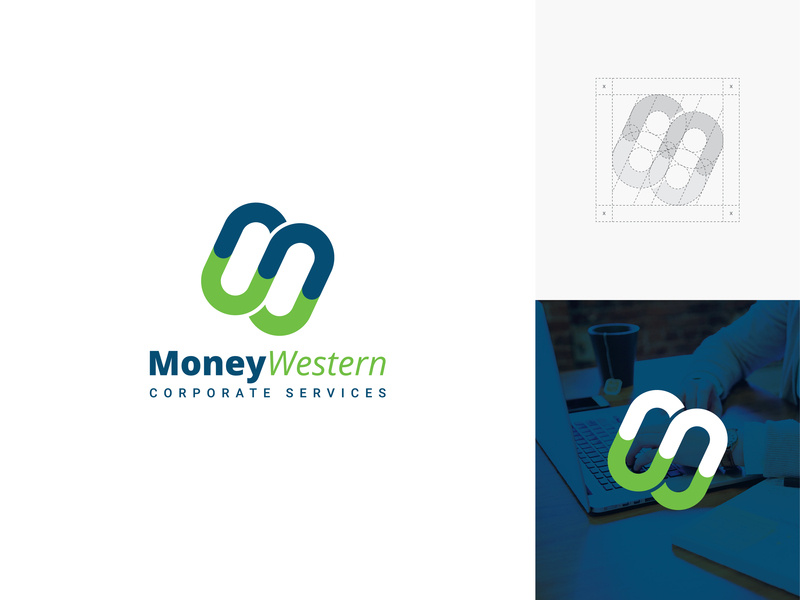 MoneyWestern Logo by O'square Designs on Dribbble