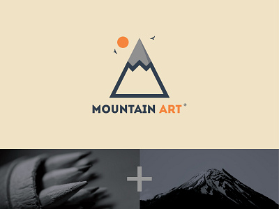 Mountain Art Logo ⛰️+✏️