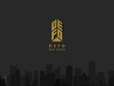 DEFO Logo branding design illustration logo sketch typography vector