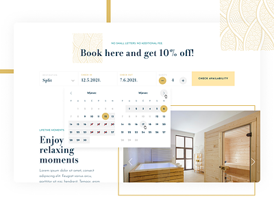 EOL Apartments | Croatia clean design simple ui web webdesign website