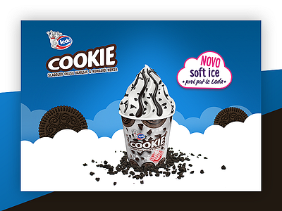 Ledo Cookie Soft Ice design parallax simple web web design webdesign website