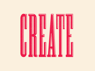 Create #2 by Andrew Power on Dribbble