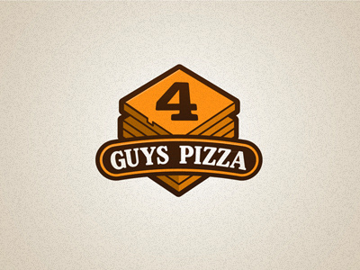 4 Guys Pizza 4 guys logo pizza