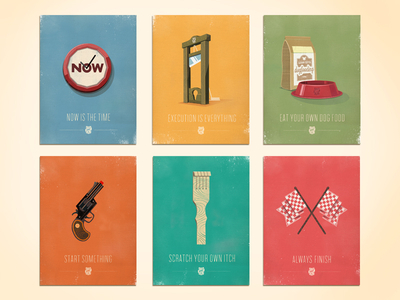 Make It Happen Poster Series by Andrew Power - Dribbble