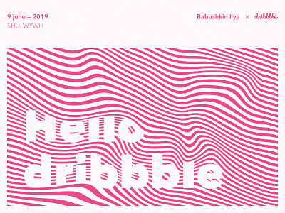 Hello Dribbble!