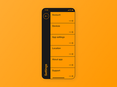 Settings | Daily UI #007