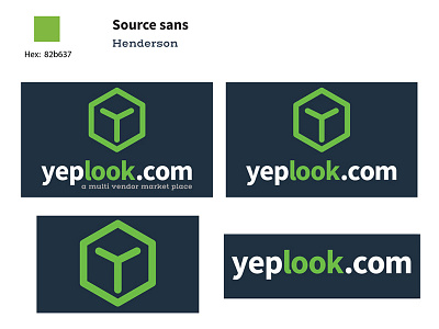 Yeplook Logo branding design graphic logo