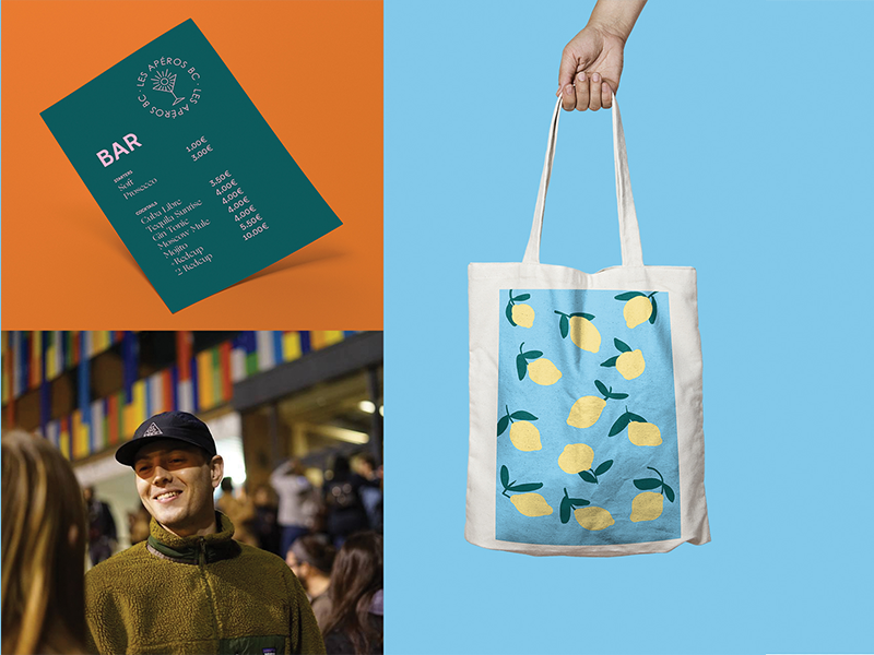 various sun young student event afterwork dj music party summer mojito apéro tote