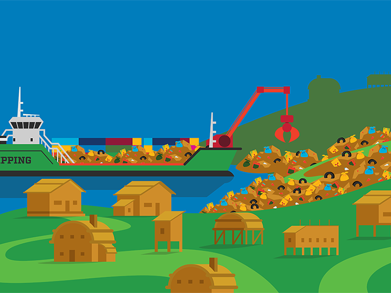 Supertrawler WIP trash supertrawler cause good eu moodboard video justice environnemental illustration