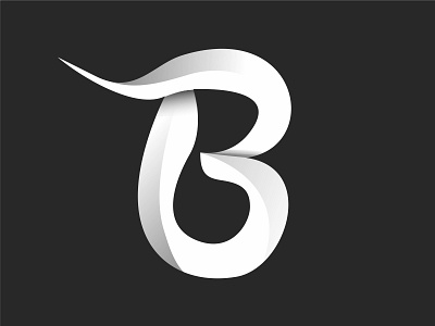 B b edit font lettering logotype typography