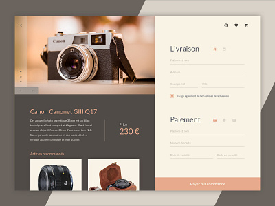 Daily UI 002 - Check Out check out daily ui daily ui 002 interface sketch ui ux ui ux design