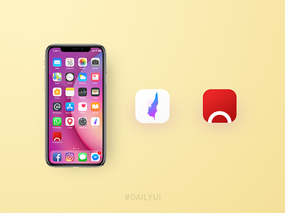Daily UI 005 - App icon 005 appicon challenge dailyui icon uidesign