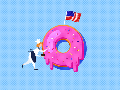 doughnut illustration