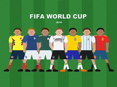 World cup illustration