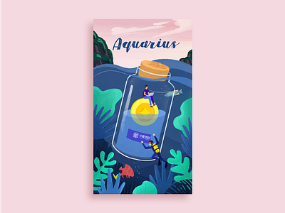 Aquarius illustration
