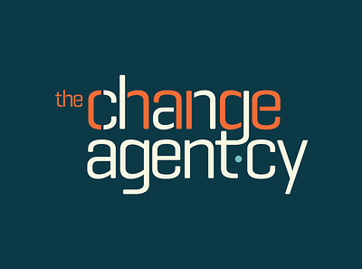 The Change Agent·cy branding design graphic design icon logo typography