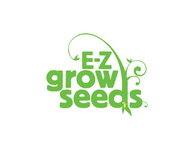 E-Z Grow Seeds design graphic design logo