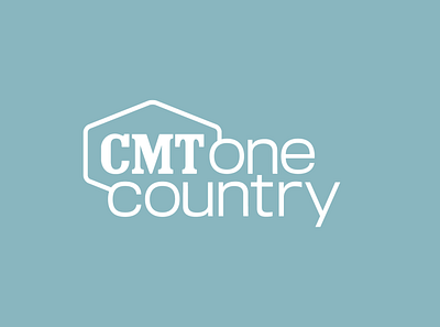CMT One Country branding cmt design graphic design logo typography
