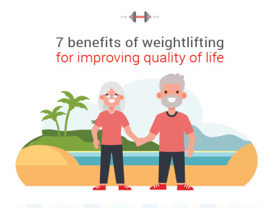 Weightlifting Improving Quality of life adobe adobe illustrator cc avatar design elderly illustration vector vector art vector artwork vectorart weightlifting