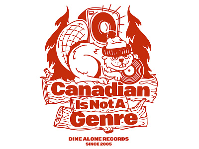 Canadian is not a Genre Shirt Design