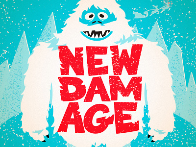 New Damage Holiday Logo