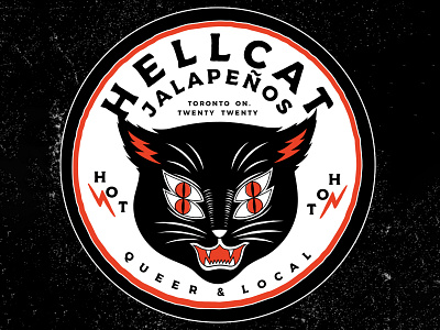 Hellcat Jalapenos Second Edition Label