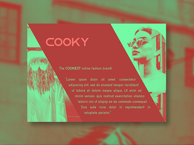 Cooky - Fashion Retail Website