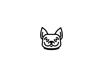 Buldog dog icon