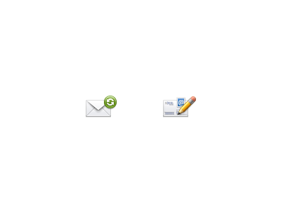 Icons for Mail.ru email icons mark pencil update
