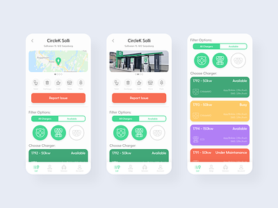 Grønn Kontakt - EV Charging - Hobby App Redesign - Spot