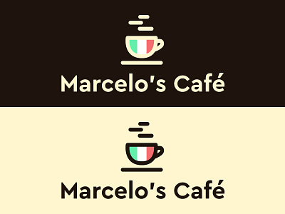 "Marcelo's Café" Logo